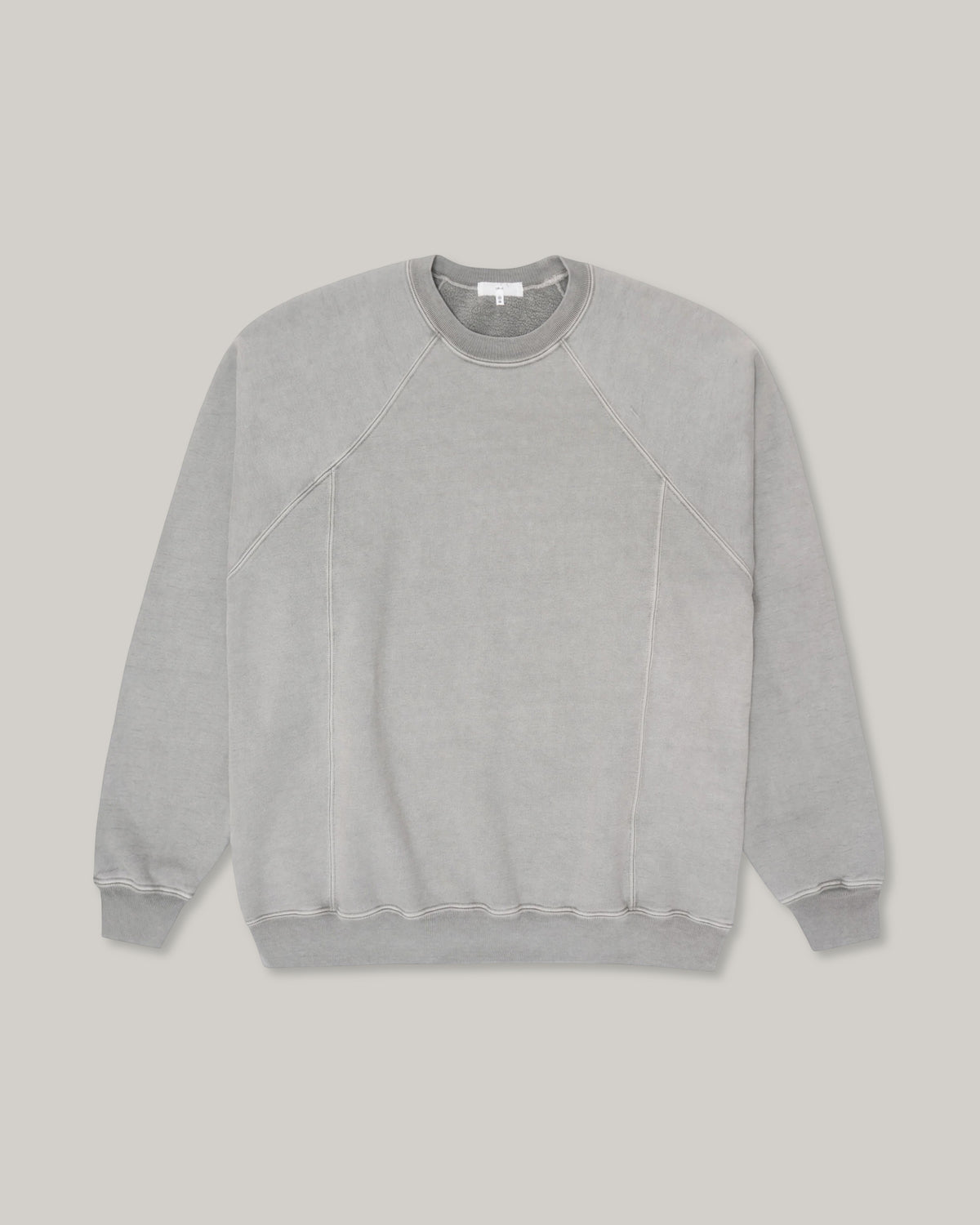 LADY WHITE CO. HEAVY GUSSET CREWNECK - PIGMENT CHALK