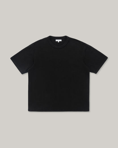 LADY WHITE CO. MESH T-SHIRT - BLACK