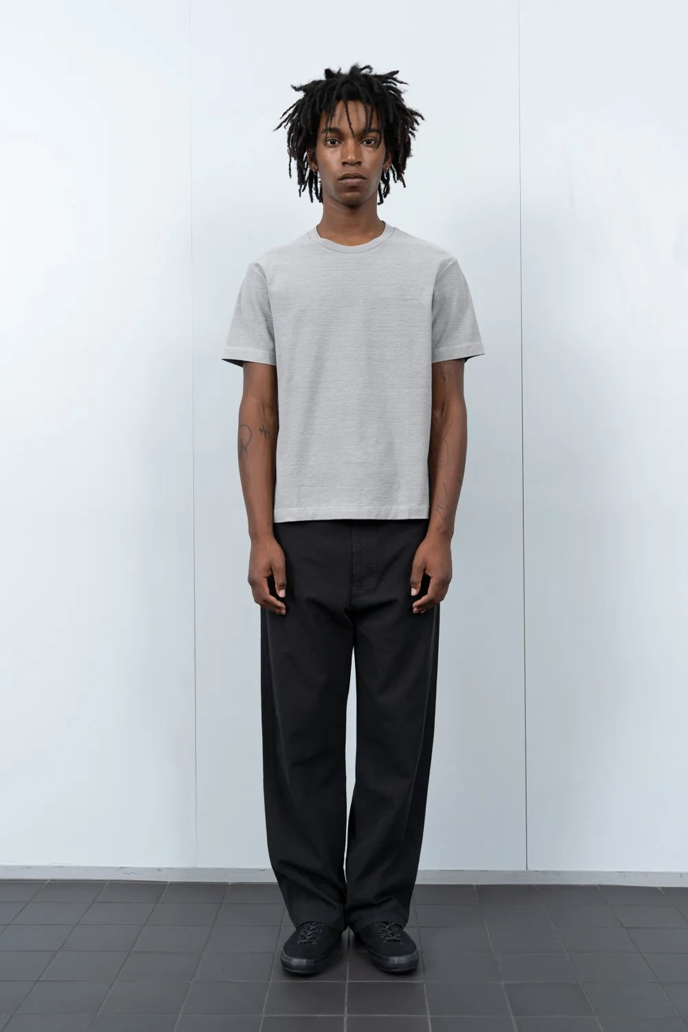 LADY WHITE CO.  NEP T-SHIRT - PIGMENT CHALK