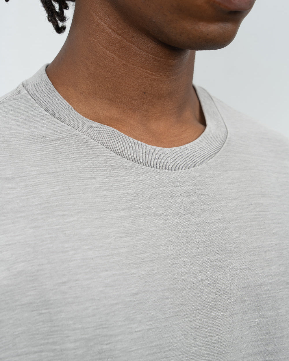 LADY WHITE CO.  NEP T-SHIRT - PIGMENT CHALK