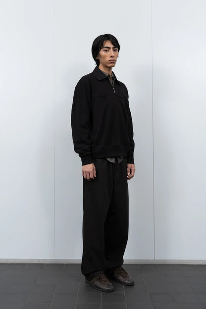 LADY WHITE CO. ANDERSON QUARTER ZIP - BLACK