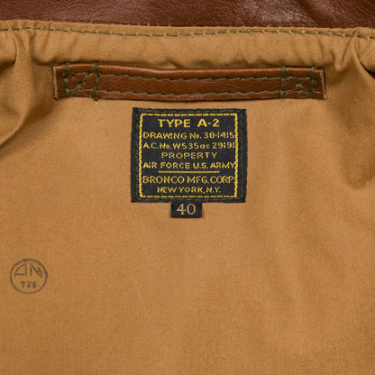 AERO LEATHER USAAF TYPE A-2 - BRONCO