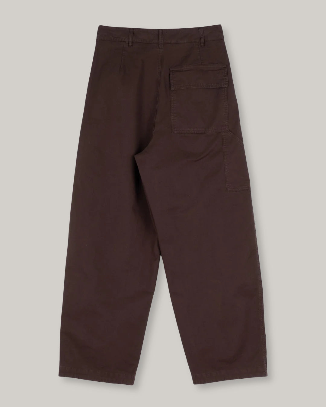 EAT DUST AMBASSADOR PANTS - CRISPY COTTON - COFFEE BROWN