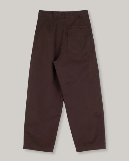 EAT DUST AMBASSADOR PANTS - CRISPY COTTON - COFFEE BROWN