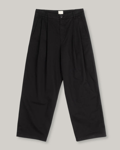 EAT DUST AMBASSADOR PANTS - CRISPY COTTON - BLACK