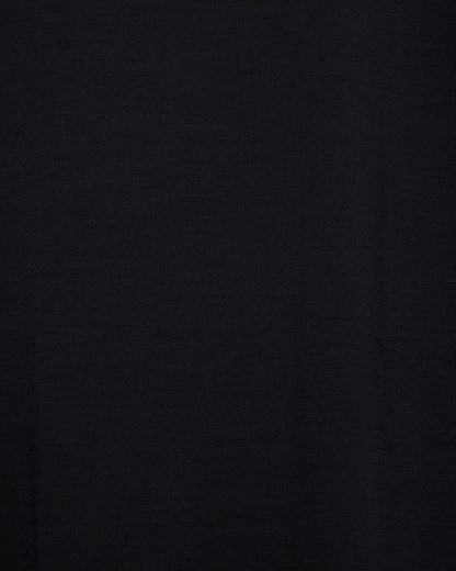MARKA ONE BUTTON POLO S/S TEE - BLACK