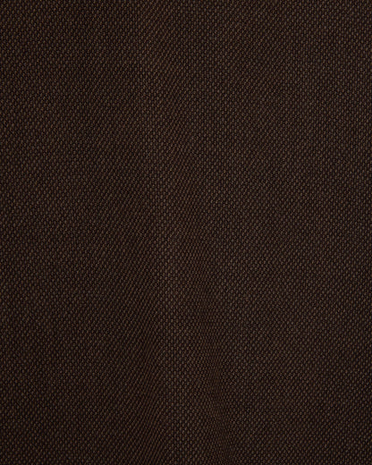 MARKA WOOL SERGE STROLL AROUND JACKET - BROWN BIRD'S EYE