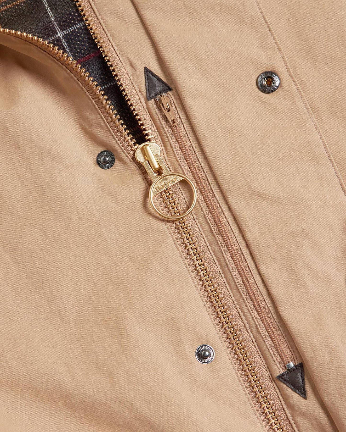 BARBOUR TRANSPORTER OVERSIZED CASUAL JACKET - STONE