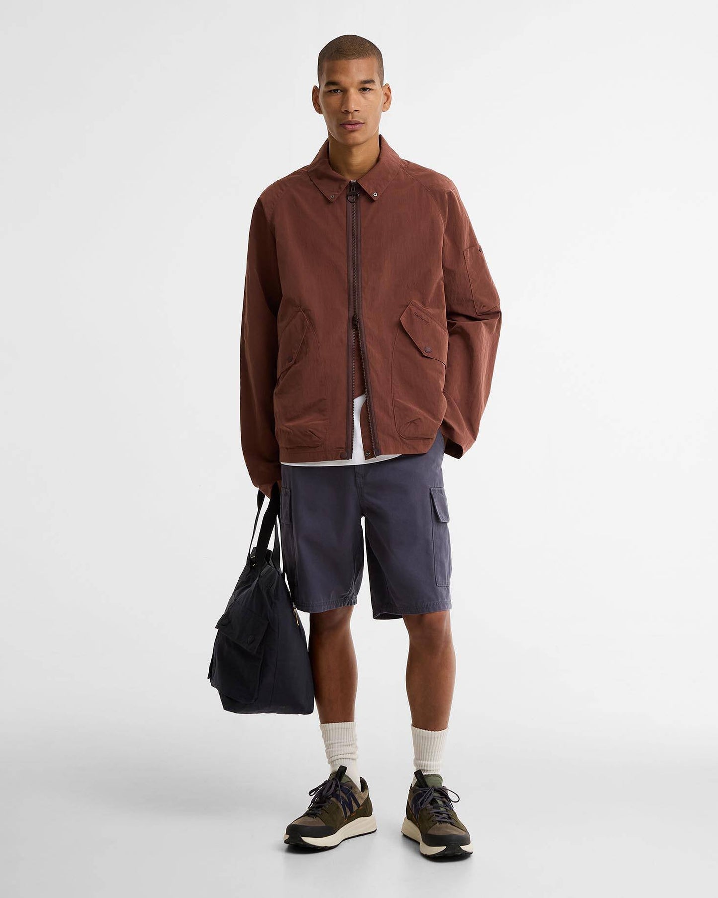 BARBOUR RE-ENGINEERED ENDURANCE CASUAL JACKET - PEPPER
