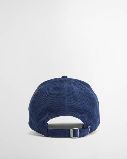 BARBOUR BAYFIELD CORD CAP - BLUE