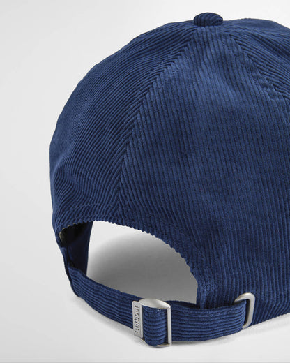 BARBOUR BAYFIELD CORD CAP - BLUE