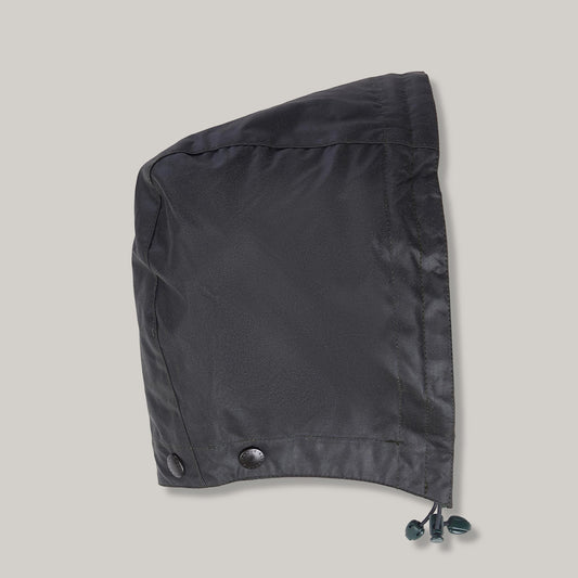 BARBOUR WAXED COTTON PLAIN HOOD - SAGE