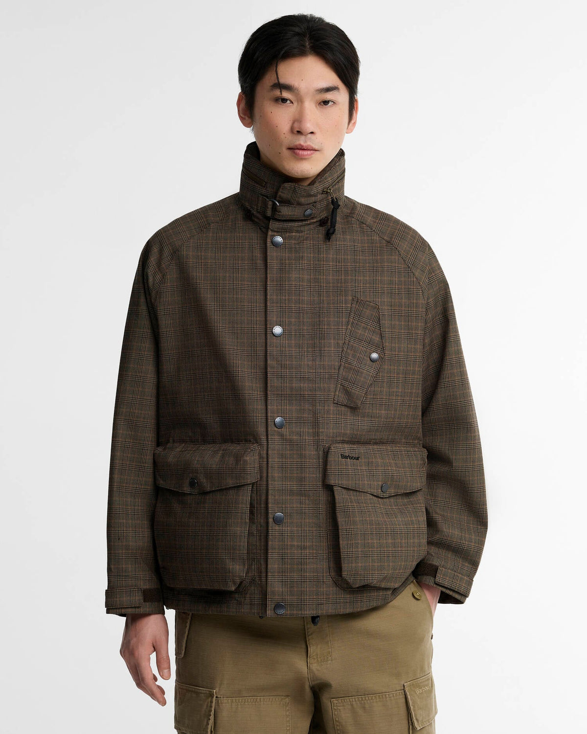 BARBOUR TRANSPORT URSULA WATERPROOF JACKET - DARK STONE