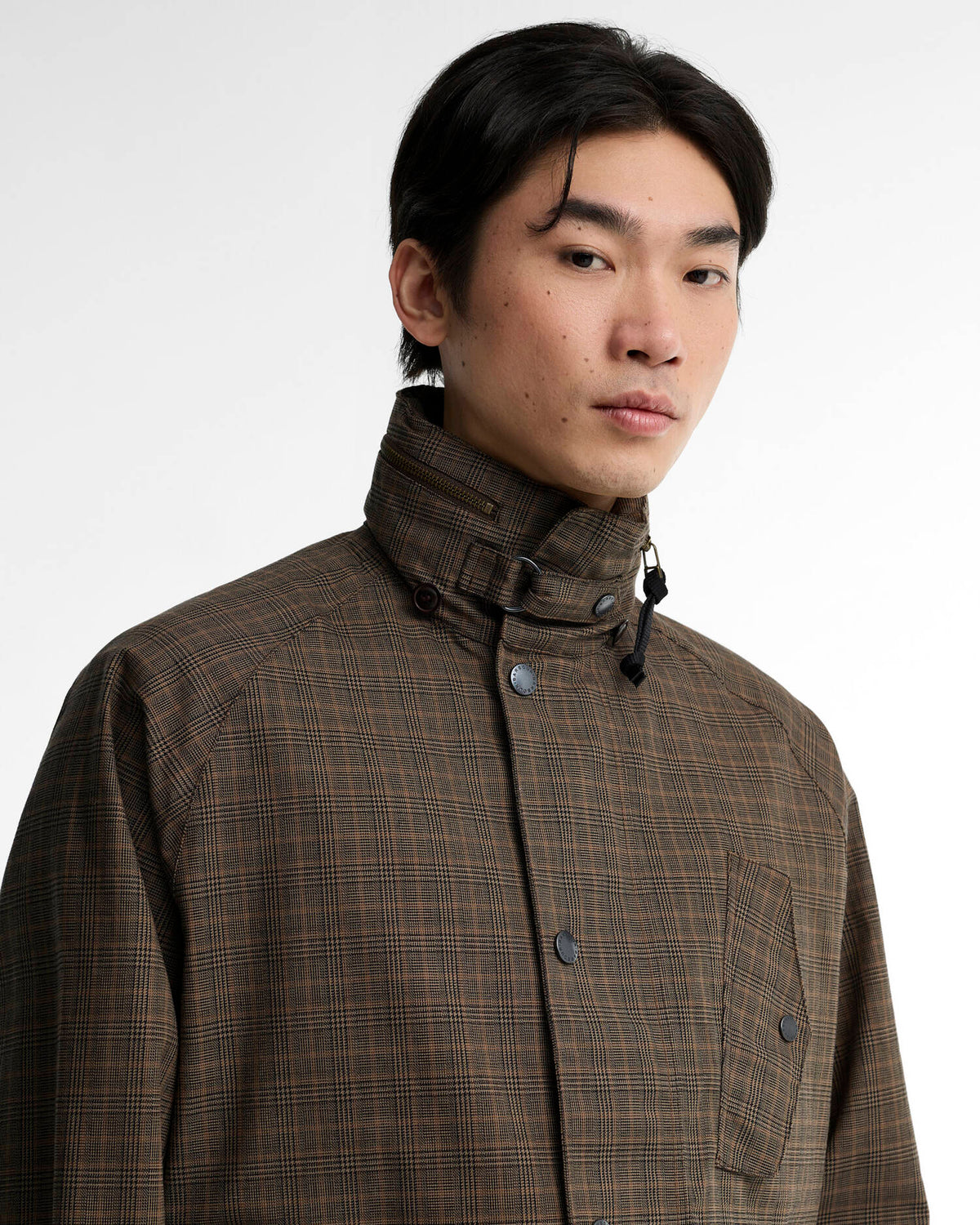 BARBOUR TRANSPORT URSULA WATERPROOF JACKET - DARK STONE