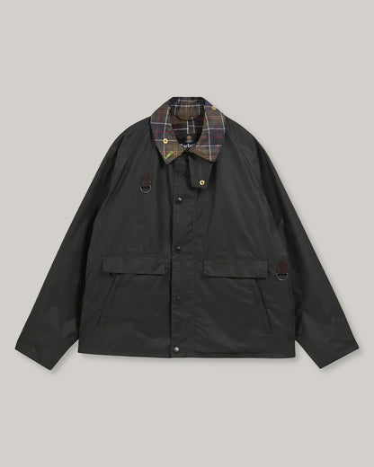 BARBOUR ICONS SPEY WAXED JACKET - SAGE