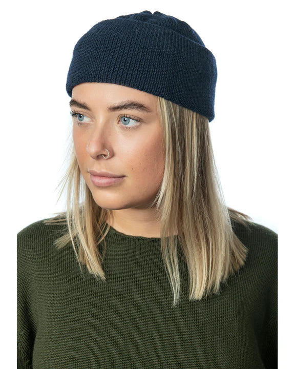 HEIMAT MERINO MECHANICS CAP - INK