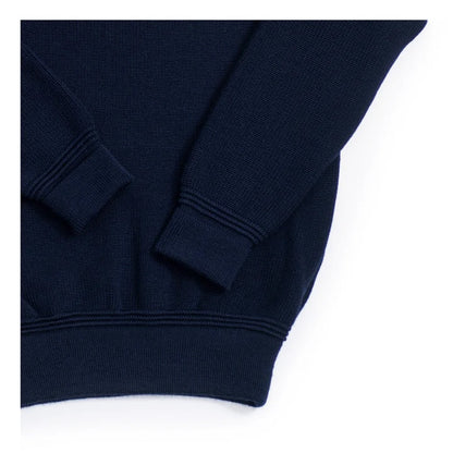 HEIMAT MERINO CREWNECK SWEATER - INK