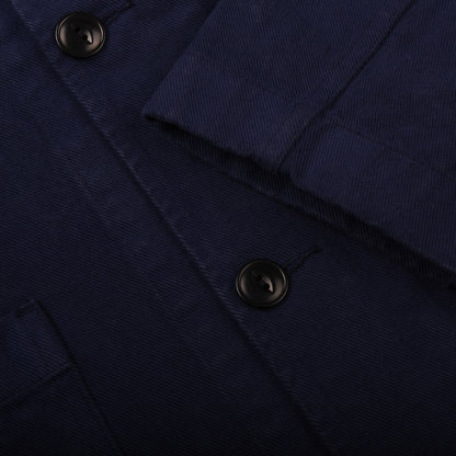 MERZ B. SCHWANEN CROPPED JKT08 UNISEX JACKET - INK BLUE