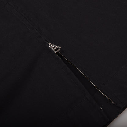 MERZ B. SCHWANEN JKT07 UNISEX ZIP JACKET - DEEP BLACK