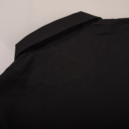 MERZ B. SCHWANEN JKT07 UNISEX ZIP JACKET - DEEP BLACK