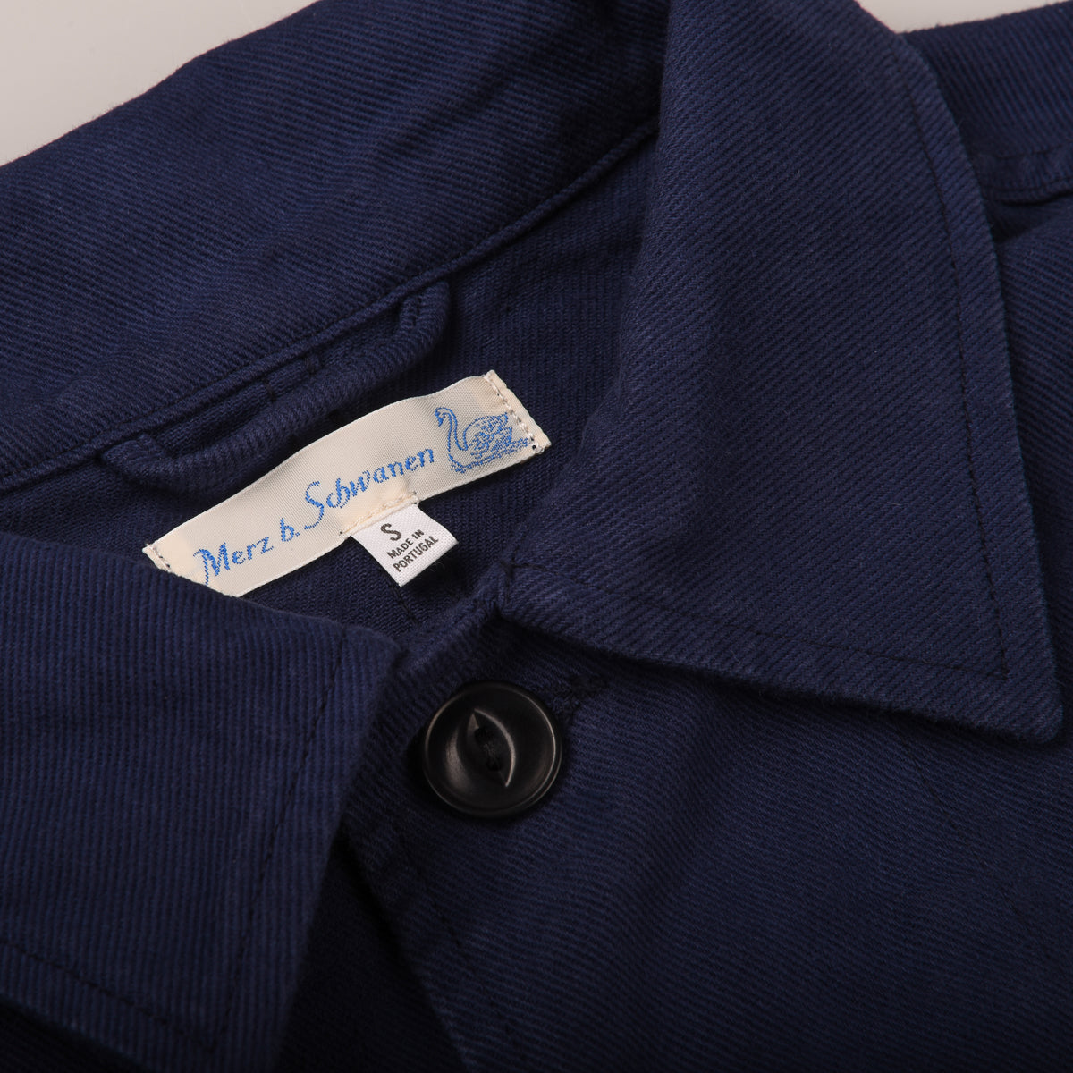 MERZ B. SCHWANEN JKT05 UNISEX JACKET - INK BLUE