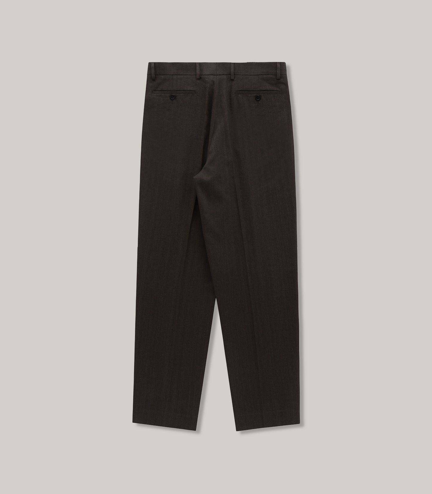 KNICKERBOCKER MILES COTTON & LINEN SUIT TROUSER