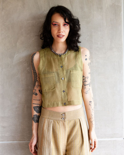 W'MENSWEAR NAA SHIRT - OLIVE