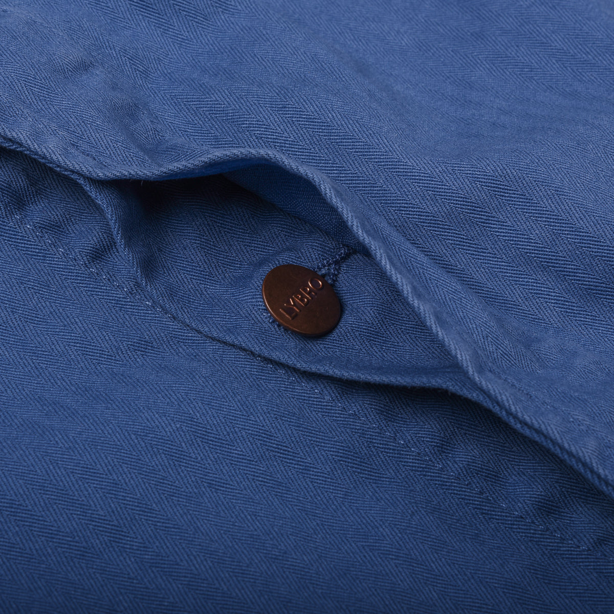 NIGEL CABOURN JK01-01-HB FACTORY COAT -  FRENCH BLUE