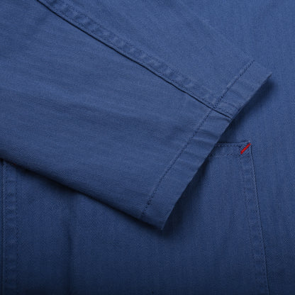 NIGEL CABOURN JK01-01-HB FACTORY COAT -  FRENCH BLUE