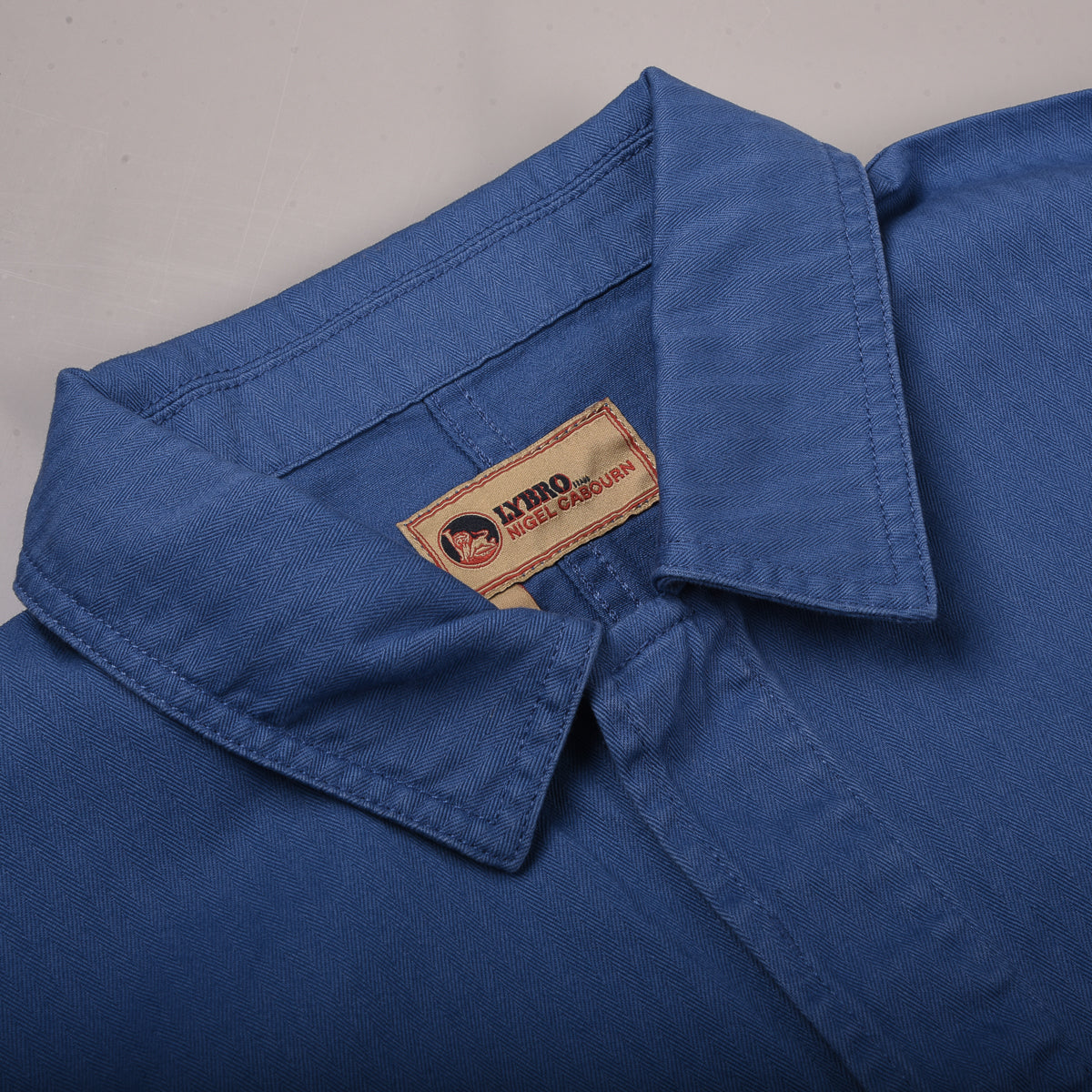 NIGEL CABOURN JK01-01-HB FACTORY COAT -  FRENCH BLUE