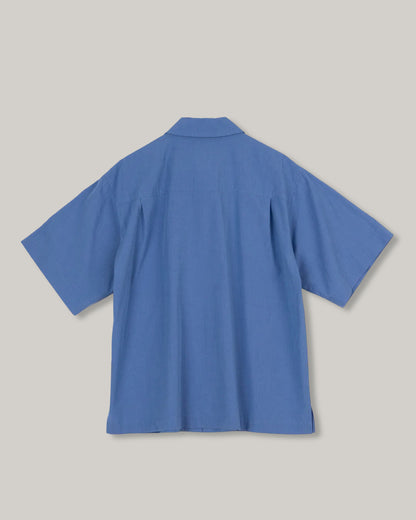 GIRLS OF DUST OKINAWA SHIRT - BLUE SEA COTTON
