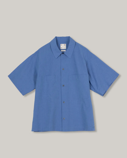 GIRLS OF DUST OKINAWA SHIRT - BLUE SEA COTTON