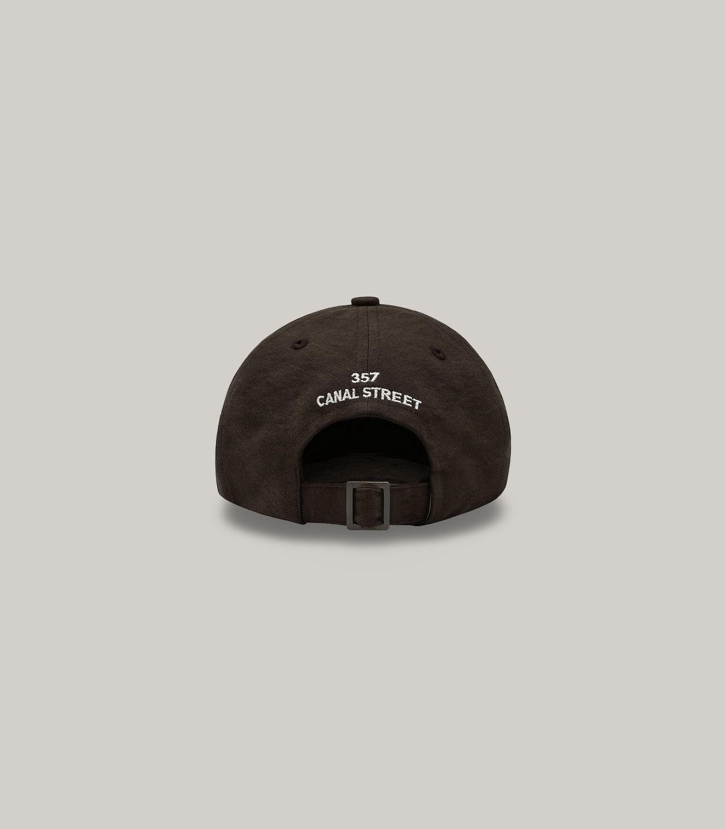 KNICKERBOCKER OIL CANVAS CAP - BROWN