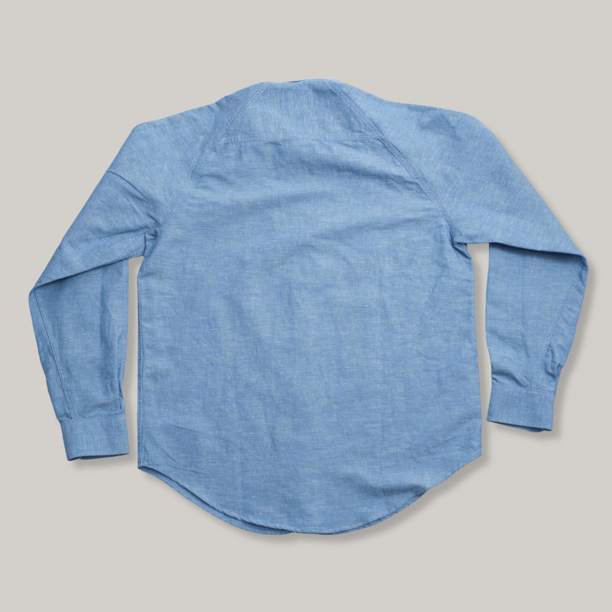 HEIMAT COTTON/ HEMP ARTIST SHIRT - TRAIL BLUE