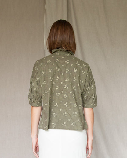 KARDO x W'MENSWEAR PLAY SHIRT - BANDHANI OLIVE