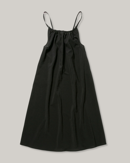 SNOW PEAK PE LIGHT POPLIN DRESS - NAVY