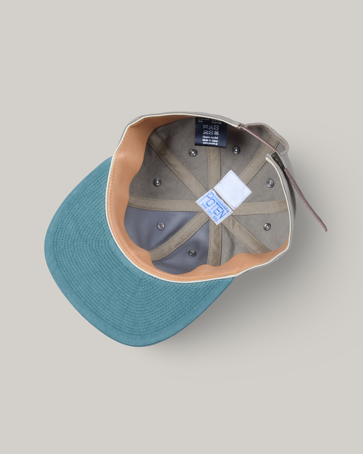 POTEN COTTEN WASHER CAP - GREEN