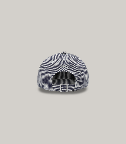 KNICKERBOCKER PACIFIC DENIM CAP - INDIGO STRIPE