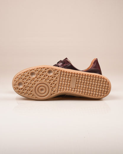 REPRODUCTION OF FOUND - GERMAN MILITARY TRAINER - BURGUNDY