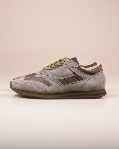 REPRODUCTION OF FOUND - BRITISH ARMY TRAINERS - GREY/ OLIVE