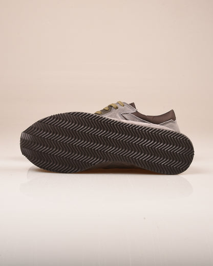 REPRODUCTION OF FOUND - BRITISH ARMY TRAINERS - GREY/ OLIVE