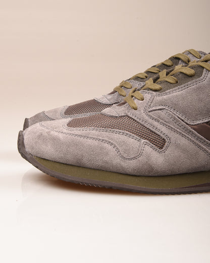 REPRODUCTION OF FOUND - BRITISH ARMY TRAINERS - GREY/ OLIVE