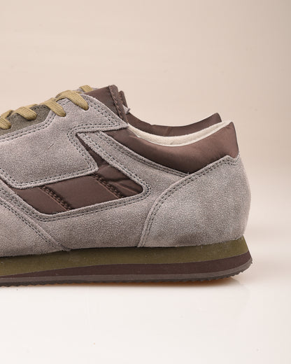 REPRODUCTION OF FOUND - BRITISH ARMY TRAINERS - GREY/ OLIVE