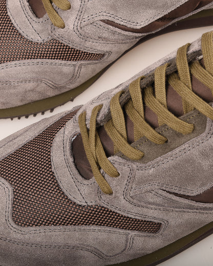 REPRODUCTION OF FOUND - BRITISH ARMY TRAINERS - GREY/ OLIVE