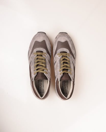 REPRODUCTION OF FOUND - BRITISH ARMY TRAINERS - GREY/ OLIVE
