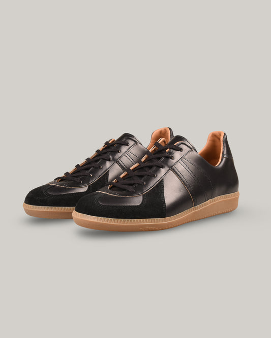 REPRODUCTION OF FOUND - GERMAN MILITARY TRAINER - BLACK