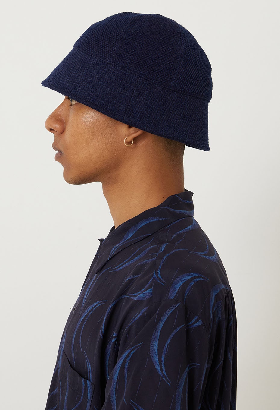 BLUE BLUE JAPAN LIGHT SASHIKO HAT - INDIGO
