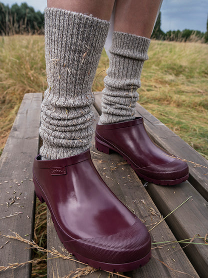 BARBOUR X ALEXA CHRISTIE CLOGS - PORT ROYALE