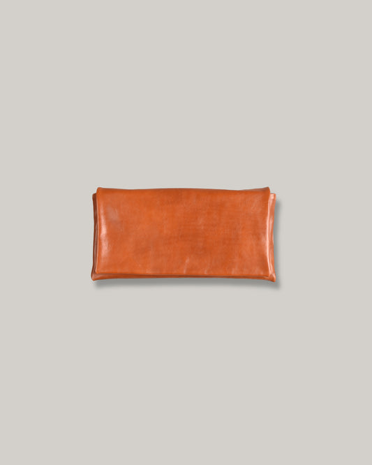 STEVE MONO SOFT LEATHER BAG - LARGE - COGNAC