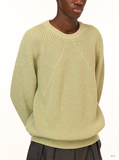 BATONER COTTON SIGNATURE CREW NECK - BLACK